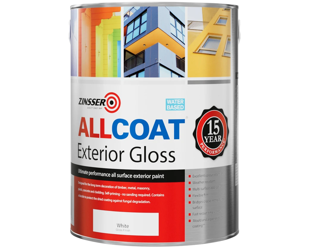 AllCoat® Exterior Gloss Zinsser UK Specialist Paints and Primers
